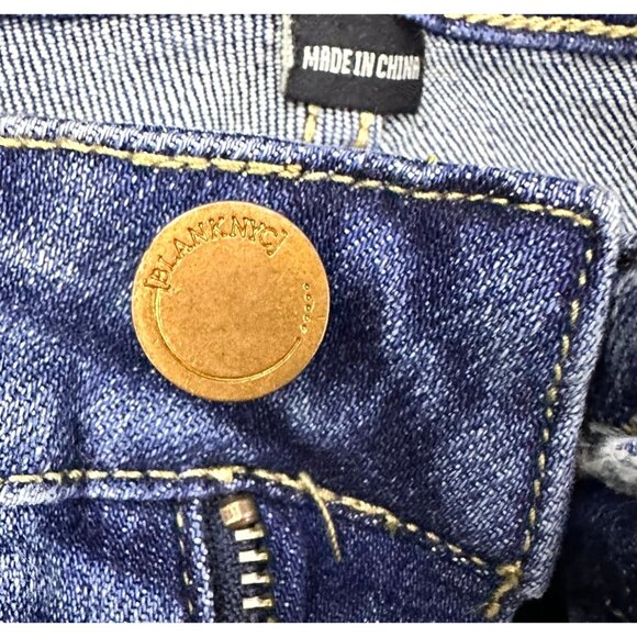 BLANKNYC Fulton RollUp Denim Cuttoff Shorts Distressed Sizes 24 25 27 28 31 Boho - Picture 12 of 14